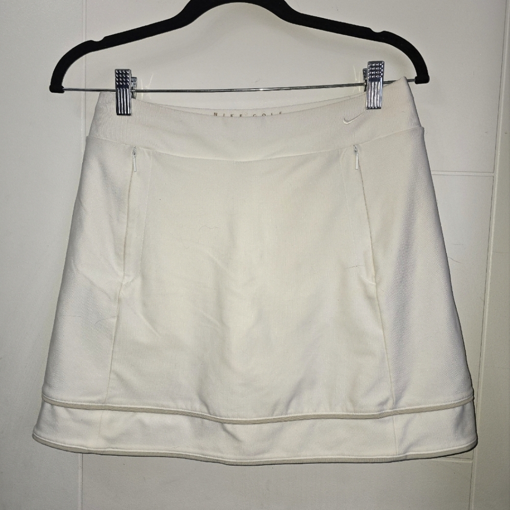 Nike Golf Women's White Skort With Shorts Sz S